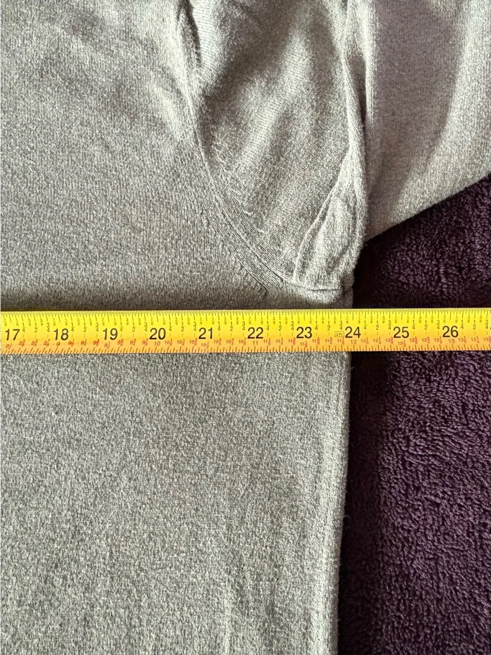 Banana Republic beige quarter zip cotton & cashmere sweater mens XL